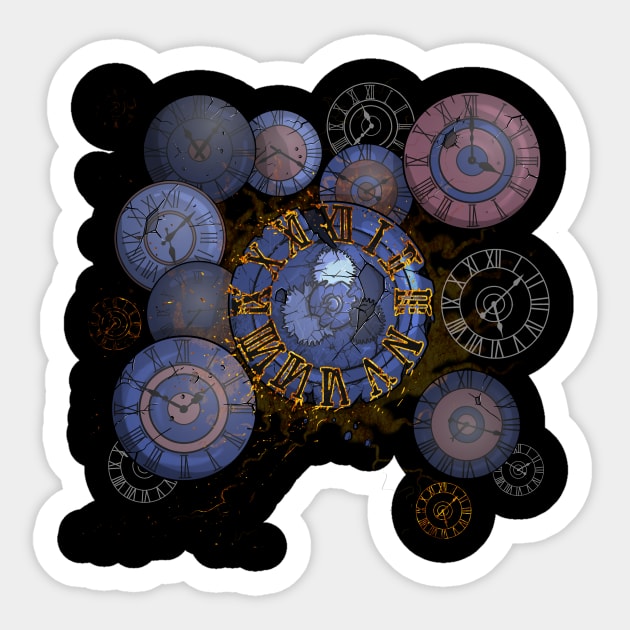 Clock dials - 2 Sticker by TomiAx